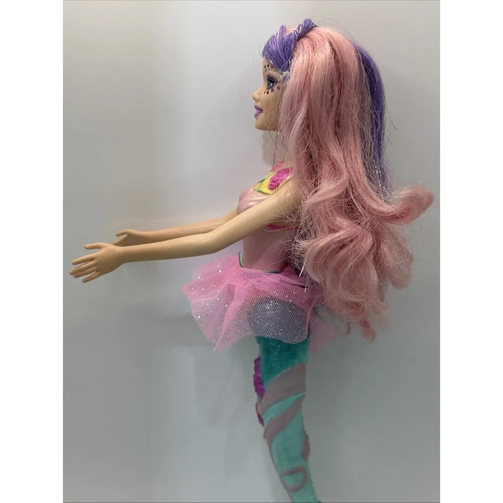 Barbie Fairytopia Mermaidia Shella Mermaid Doll 2005 Complete Skirt Wand